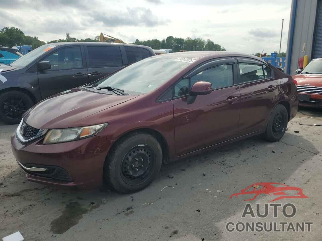 HONDA CIVIC 2013 - 19XFB2F5XDE290442