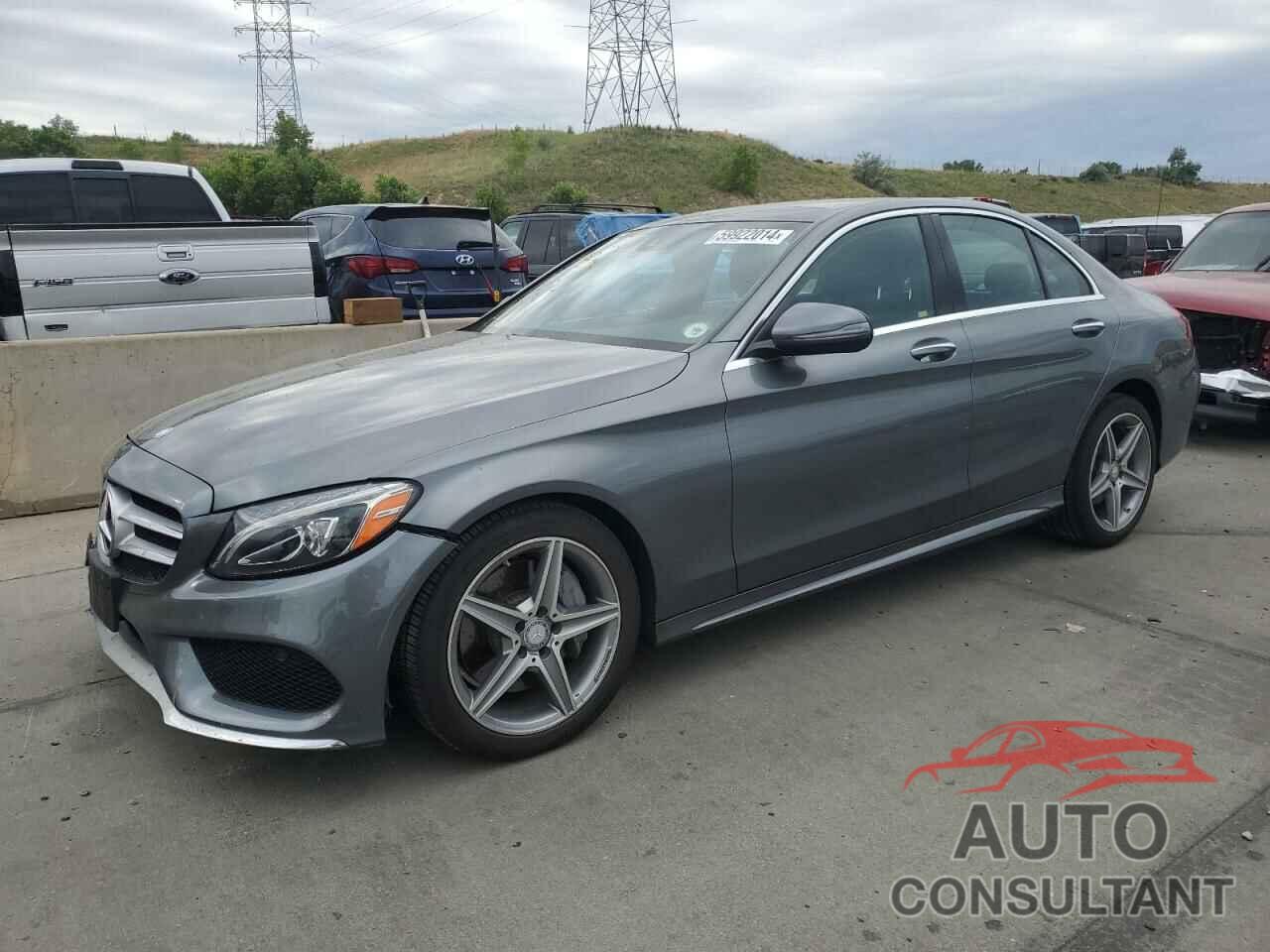 MERCEDES-BENZ C-CLASS 2017 - 55SWF4KB5HU208952