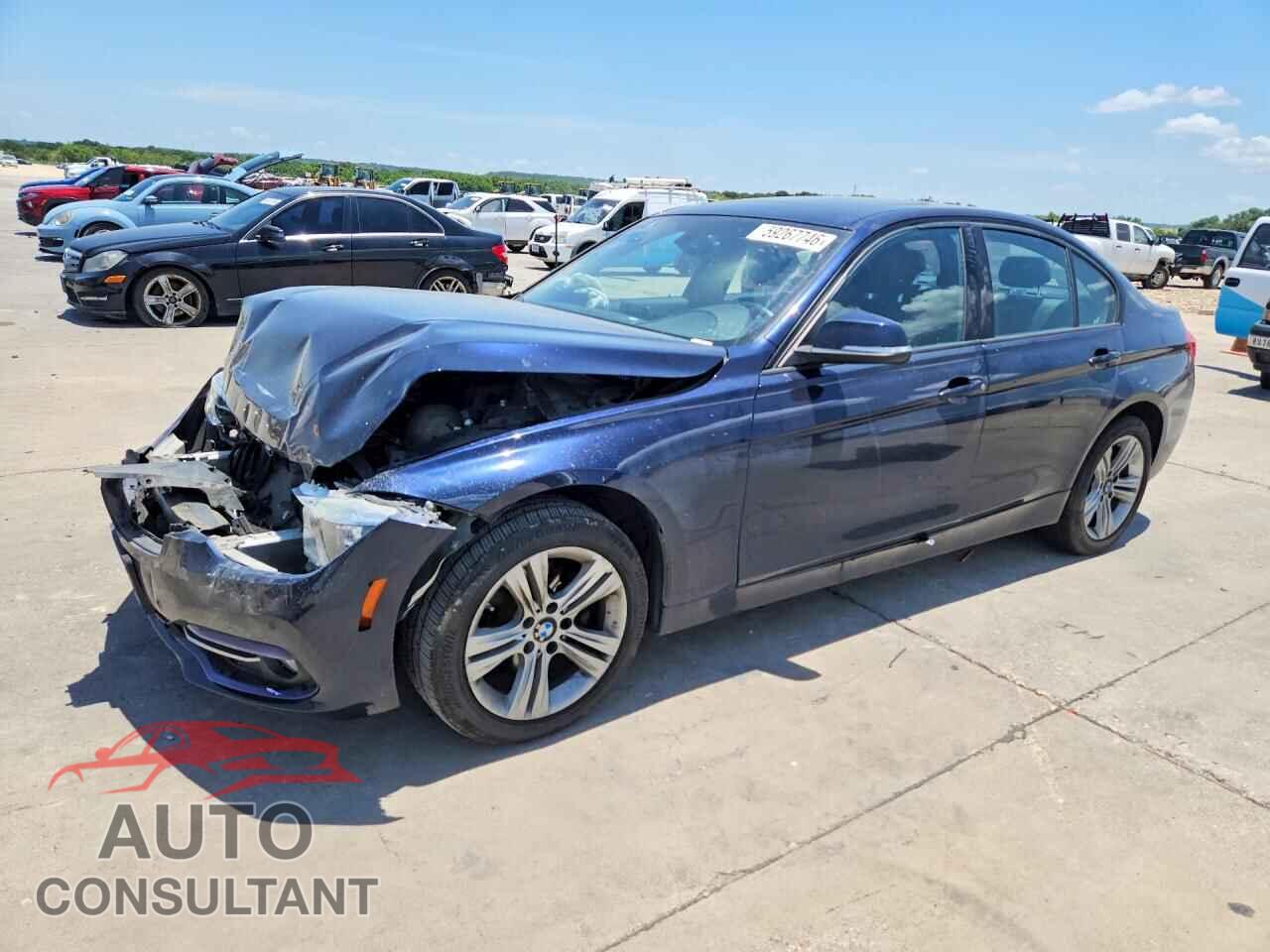 BMW 3 SERIES 2016 - WBA8E9G54GNU30117
