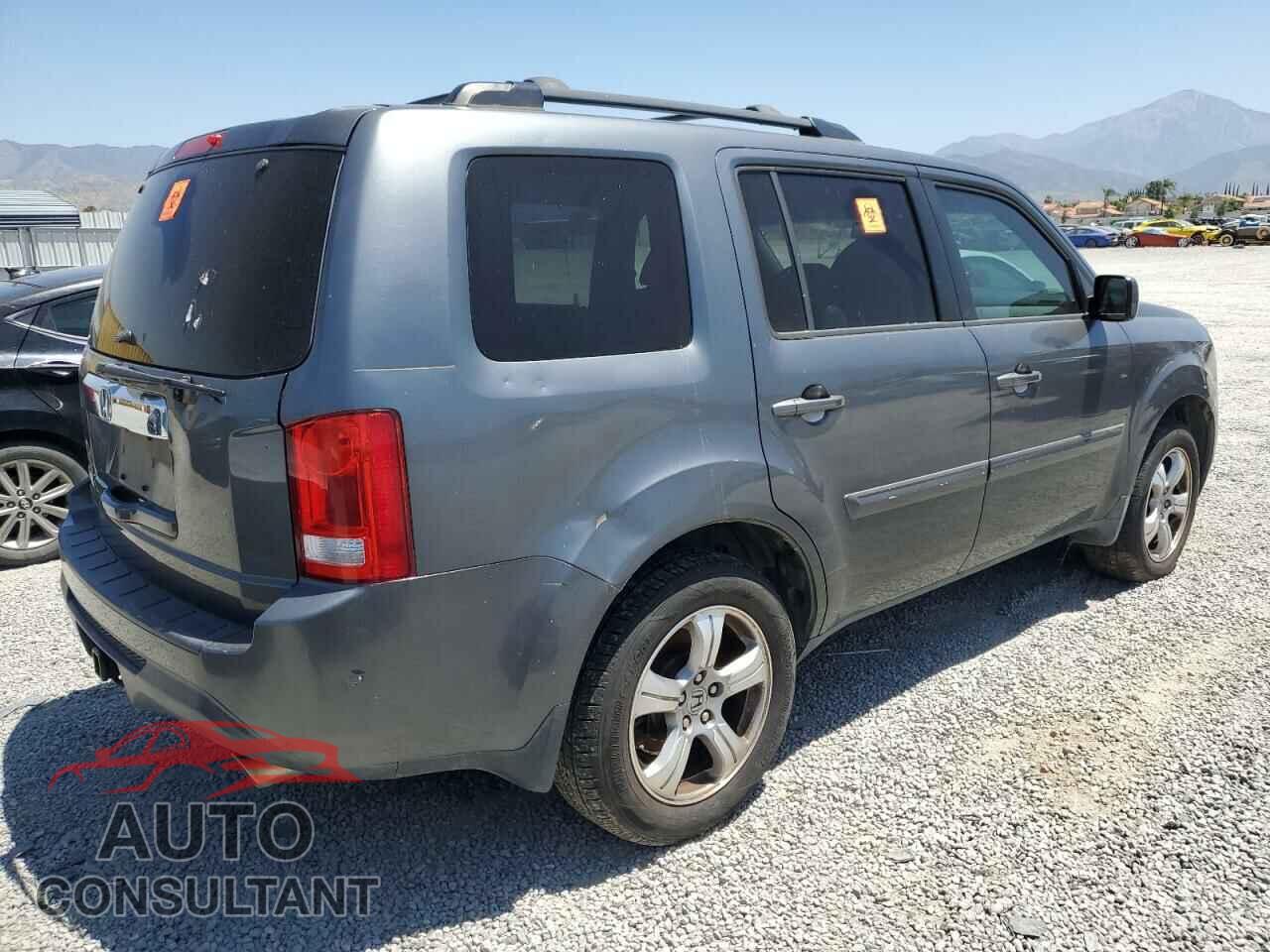 HONDA PILOT 2012 - 5FNYF3H67CB024507