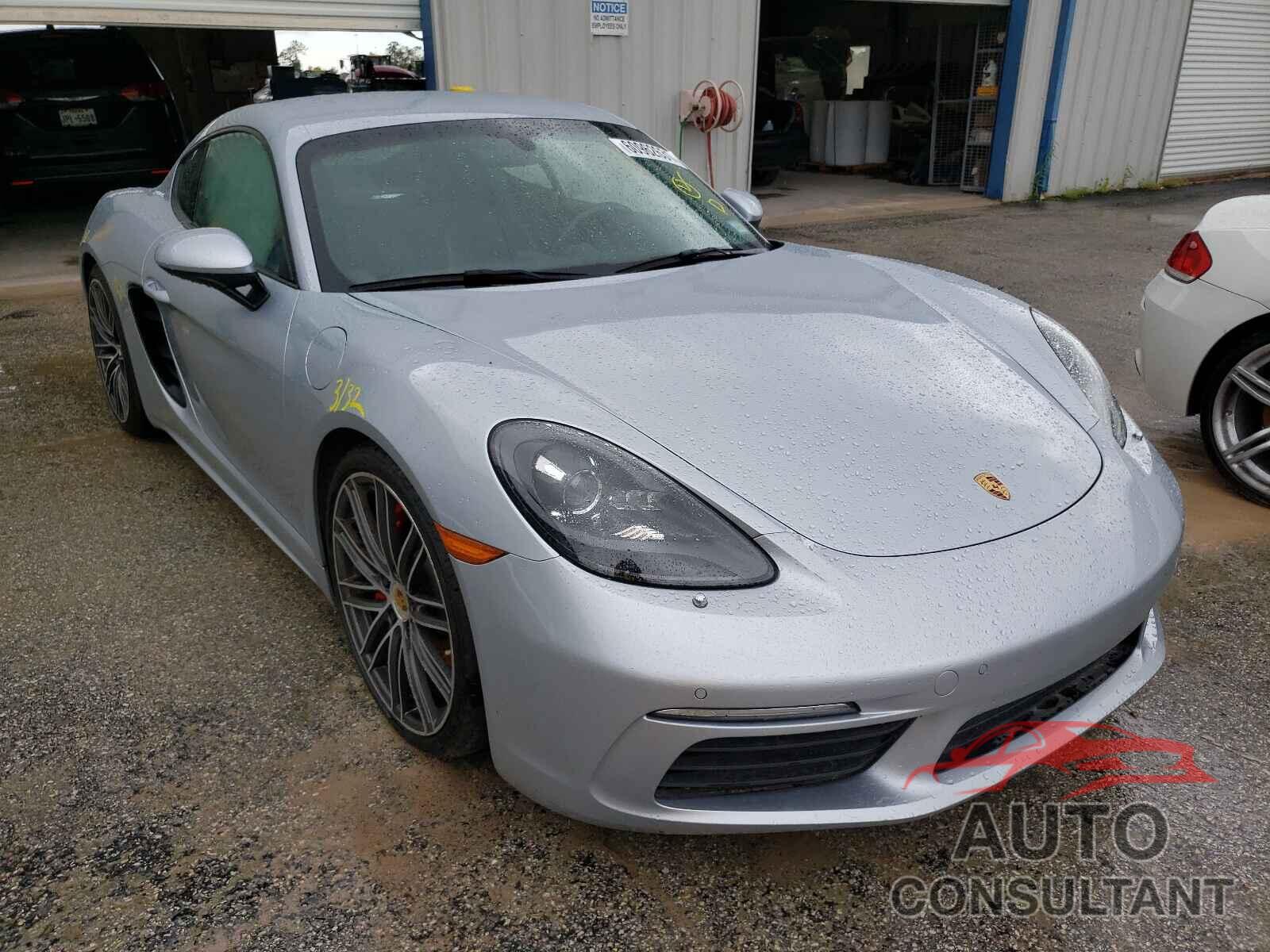 PORSCHE CAYMAN 2017 - WP0AB2A81HS285290