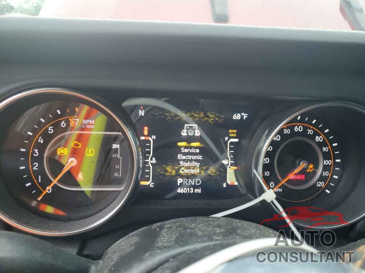 JEEP WRANGLER 2021 - 1C4HJXEG6MW620675
