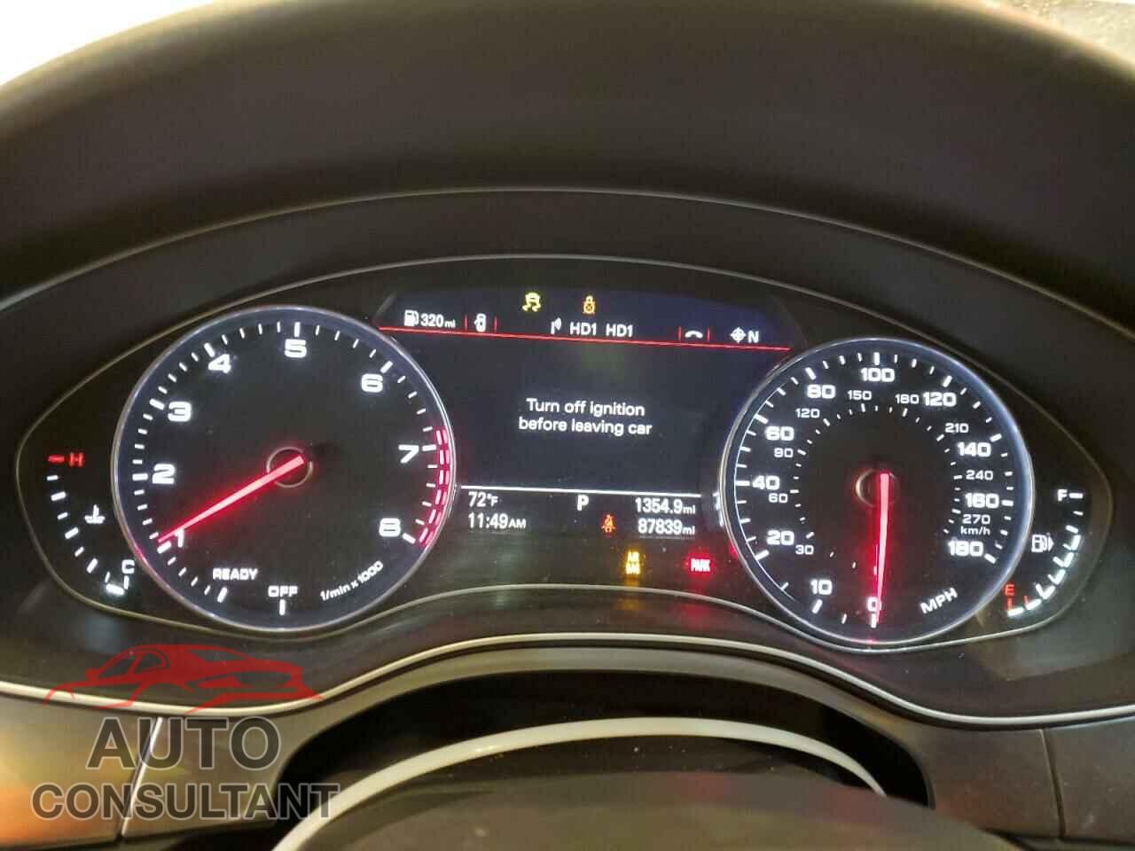 AUDI A6 2017 - WAUG8AFC0HN034465