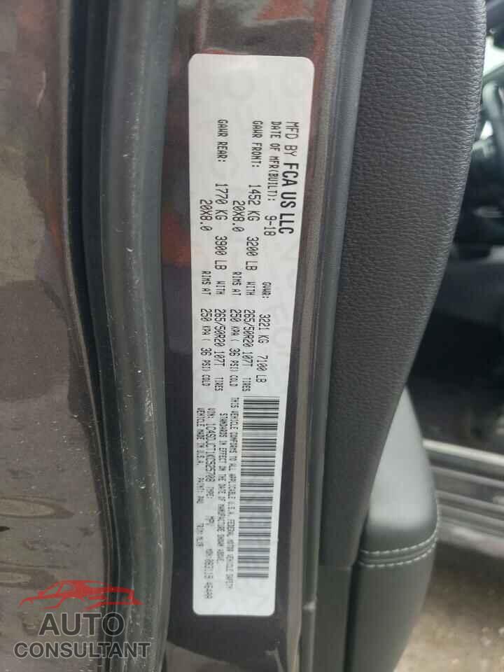 DODGE DURANGO 2019 - 1C4SDJCT1KC525708