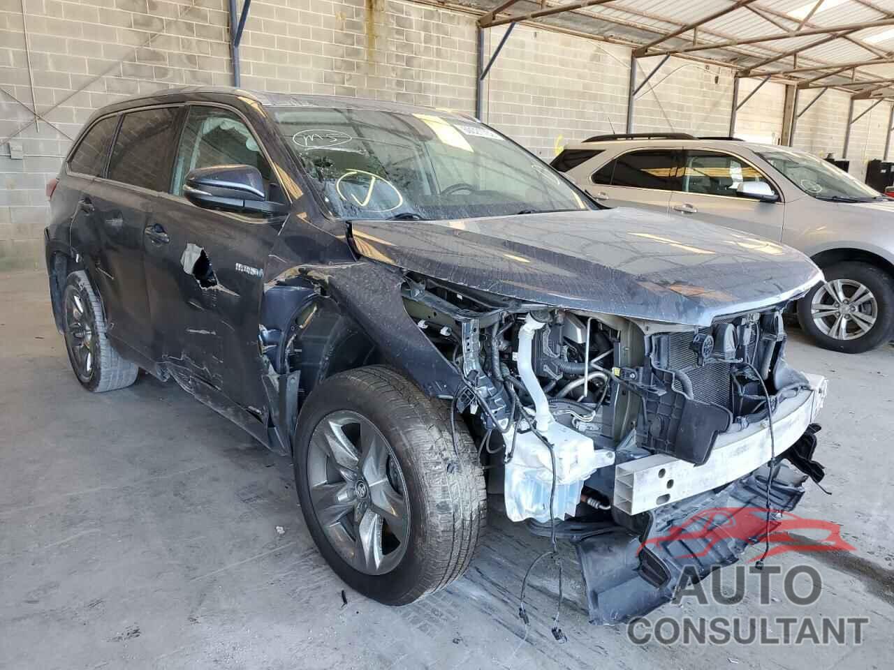 TOYOTA HIGHLANDER 2017 - 5TDDGRFH9HS024711
