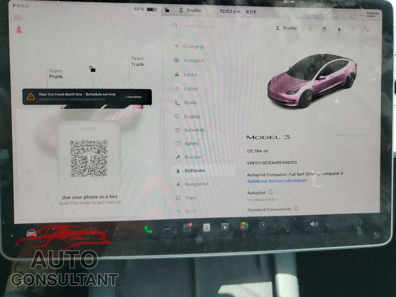 TESLA MODEL 3 2023 - 5YJ3E1EA4PF449103