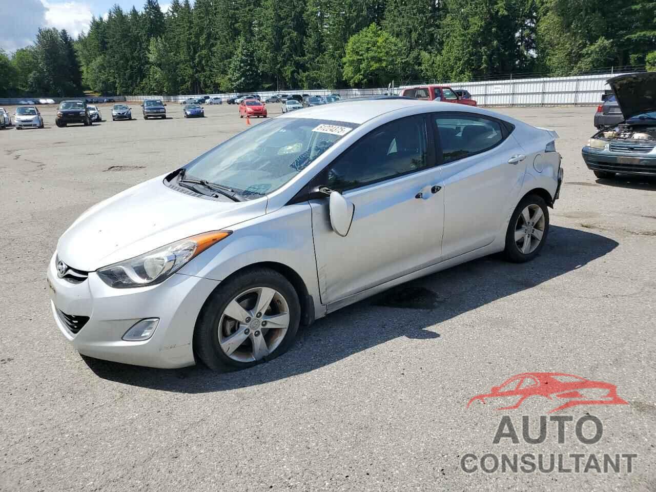 HYUNDAI ELANTRA 2013 - KMHDH4AEXDU503332