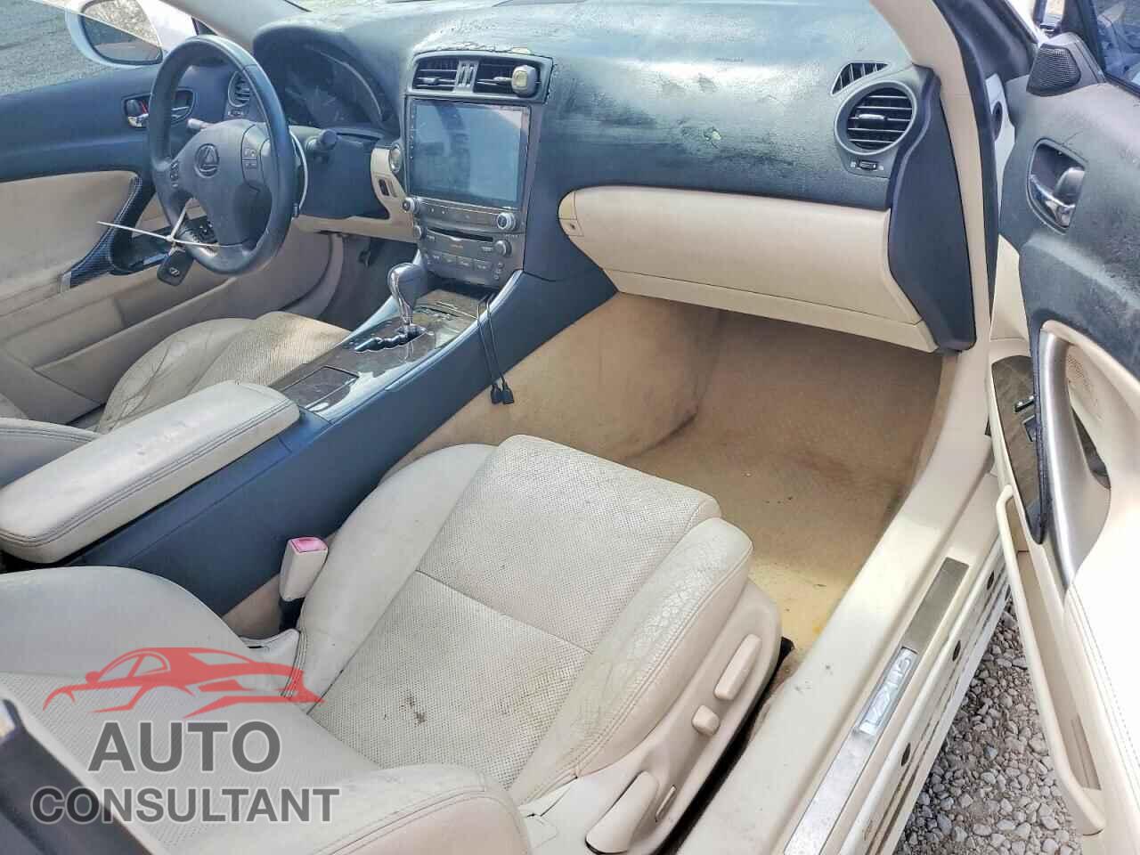 LEXUS IS 2010 - JTHFF2C26A2509385