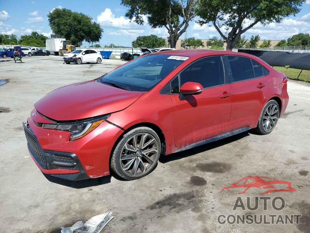 TOYOTA COROLLA 2021 - JTDS4MCE6MJ061929