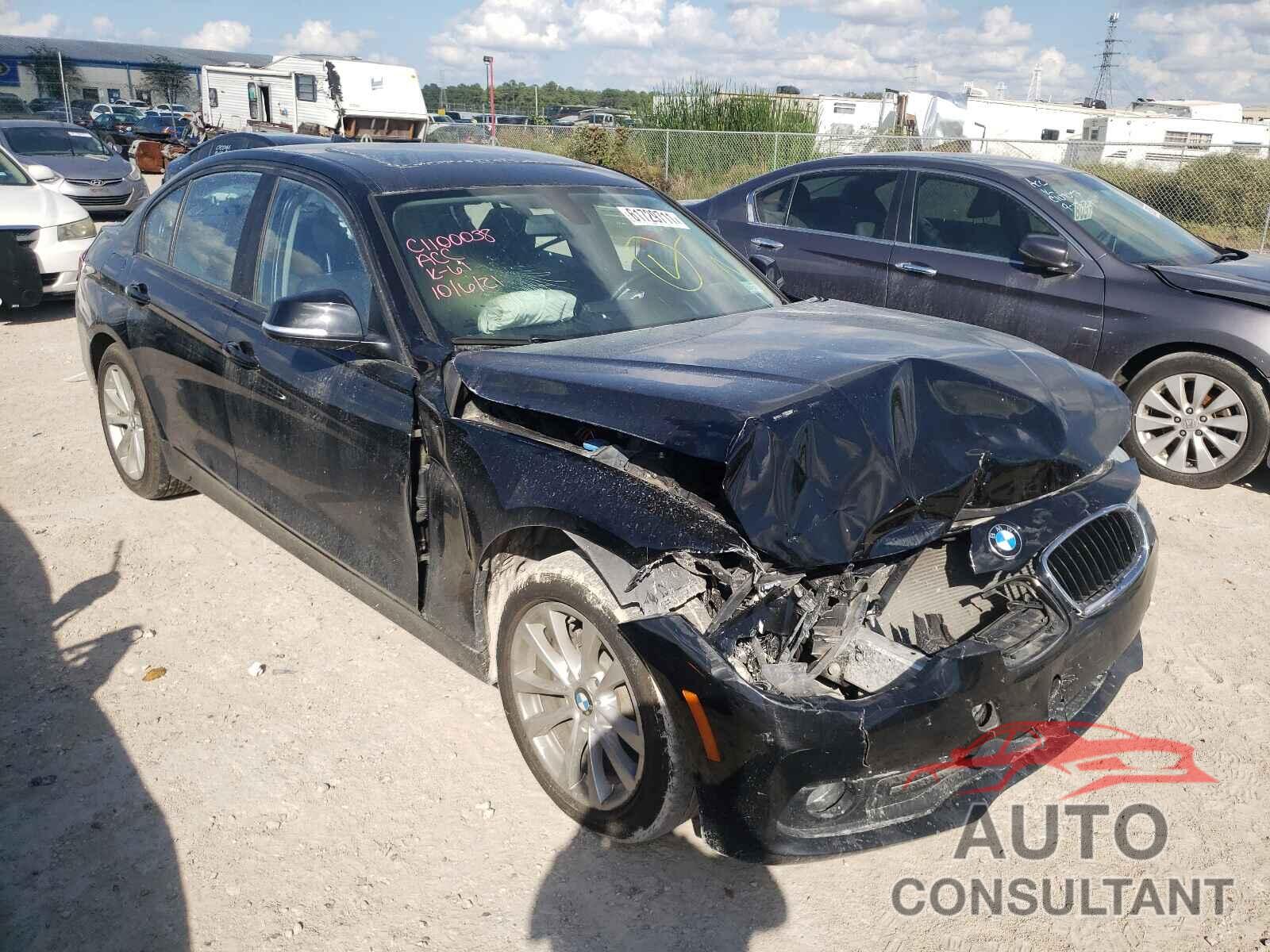 BMW 3 SERIES 2017 - WBA8E1G55HNU15015