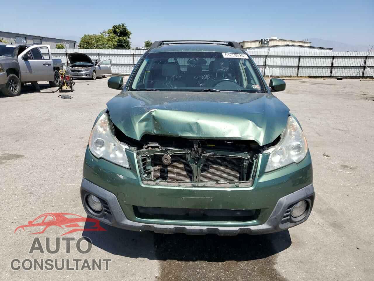 SUBARU OUTBACK 2014 - 4S4BRBCCXE3326132