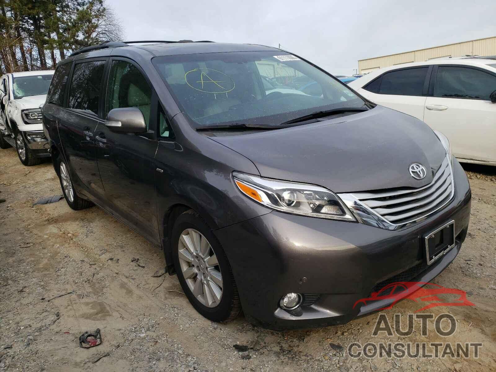 TOYOTA SIENNA 2017 - 5TDDZ3DC2HS149371