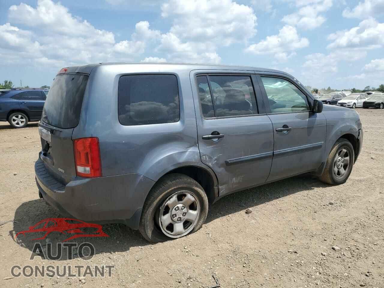 HONDA PILOT 2013 - 5FNYF4H26DB015401