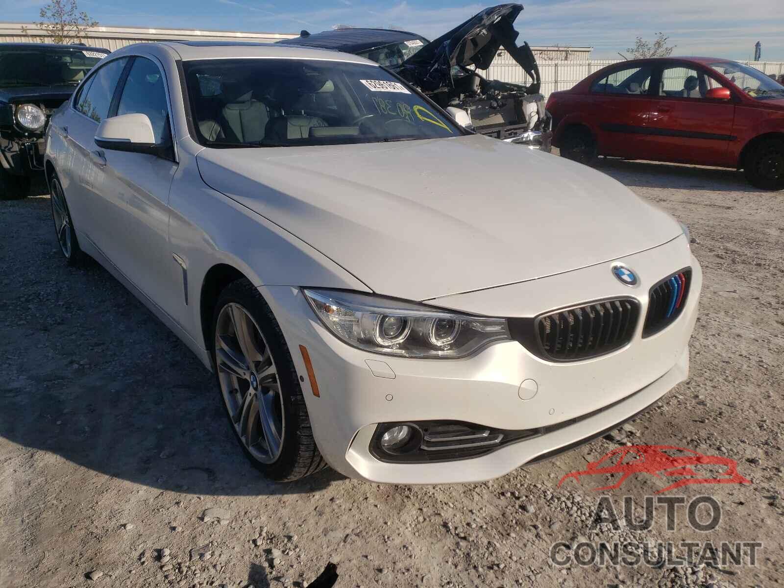 BMW 4 SERIES 2017 - WBA4F9C38HG813175