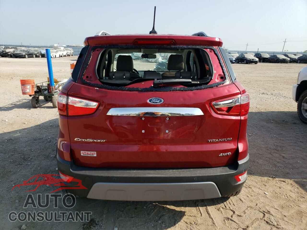 FORD ECOSPORT 2019 - MAJ6S3KL2KC271162