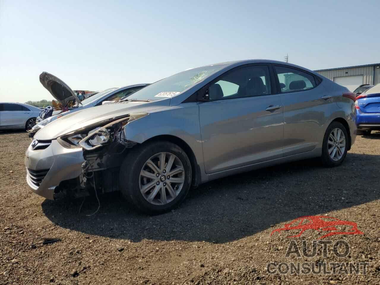 HYUNDAI ELANTRA 2015 - KMHDH4AE4FU351244