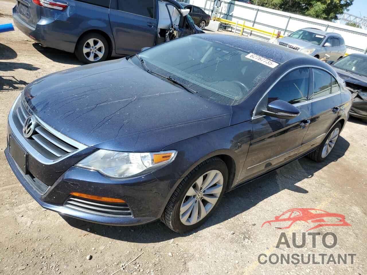 VOLKSWAGEN CC 2012 - WVWMN7AN7CE515459