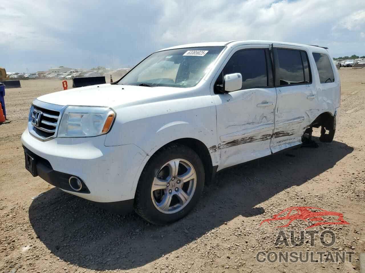 HONDA PILOT 2012 - 5FNYF4H53CB042273