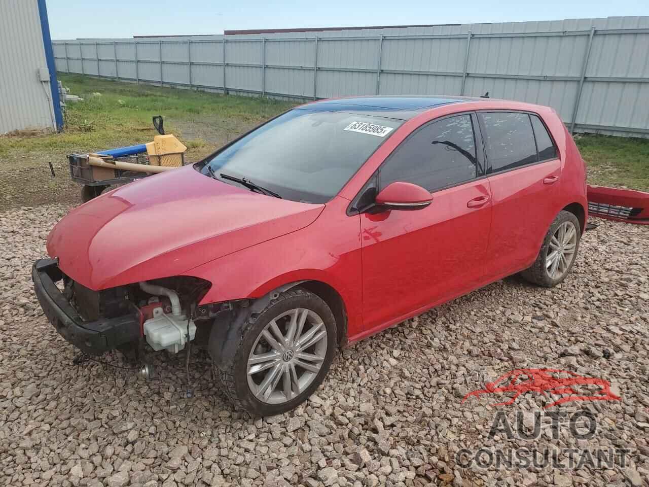 VOLKSWAGEN GOLF 2015 - 3VW2A7AU5FM060682