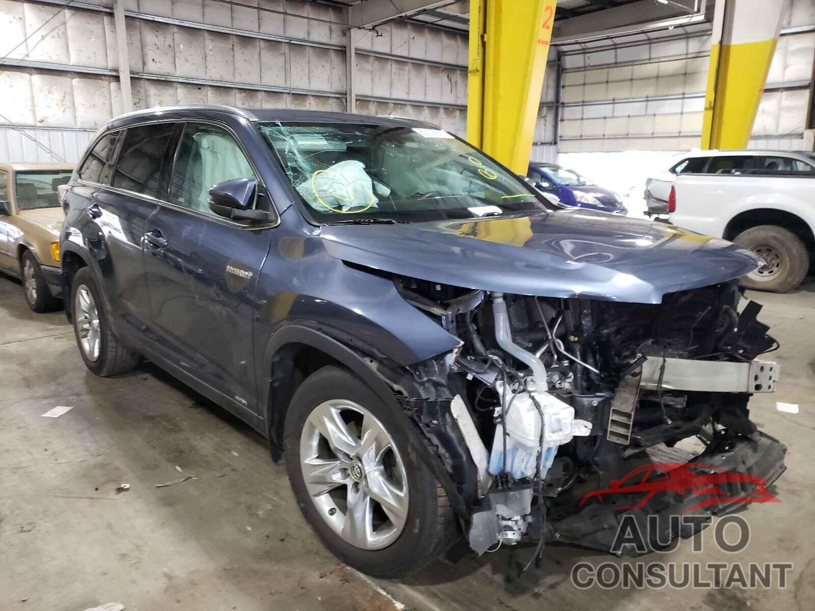 TOYOTA HIGHLANDER 2016 - 5TDDCRFH2GS015519