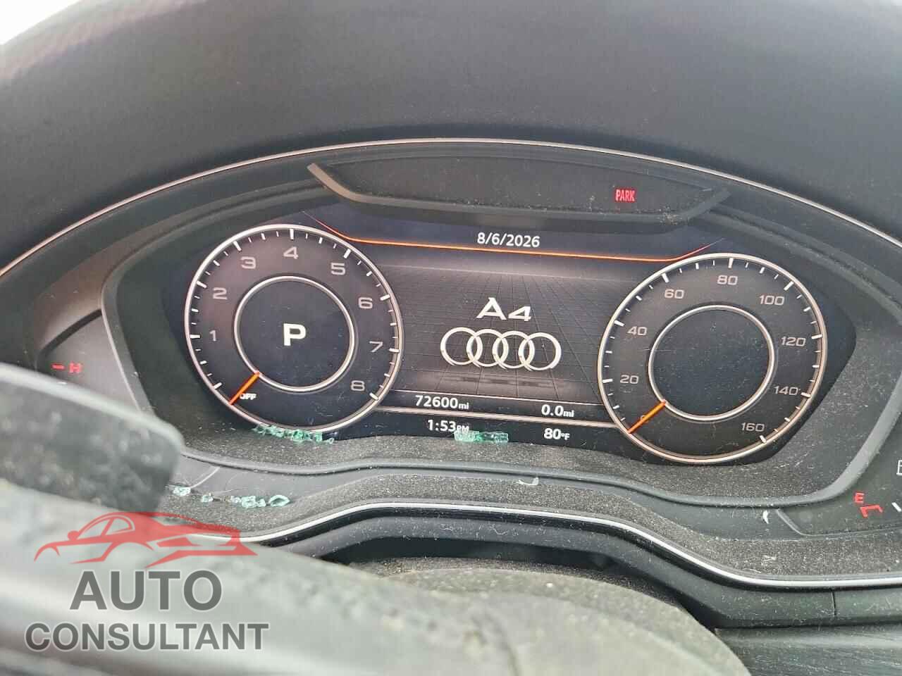 AUDI A4 2017 - WAUKMAF43HN050089