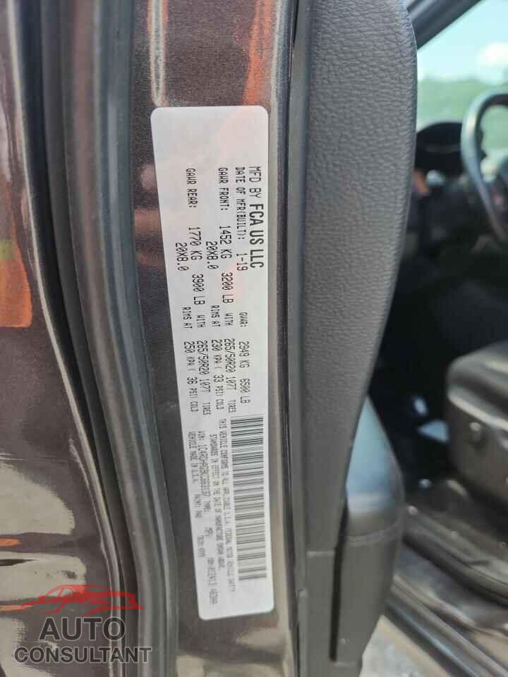 DODGE DURANGO 2019 - 1C4RDHAG9KC663137