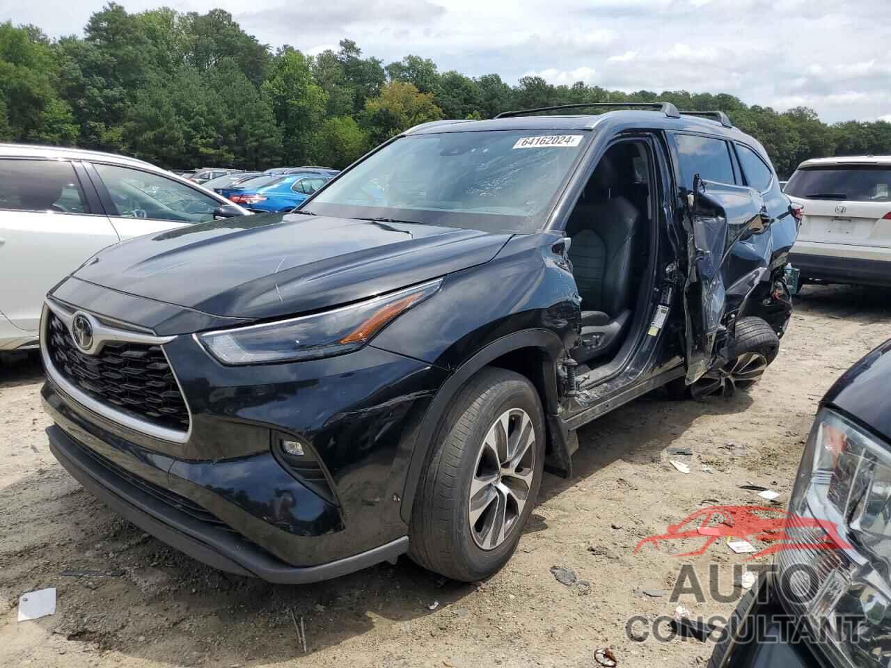 TOYOTA HIGHLANDER 2021 - 5TDGZRBH6MS064638