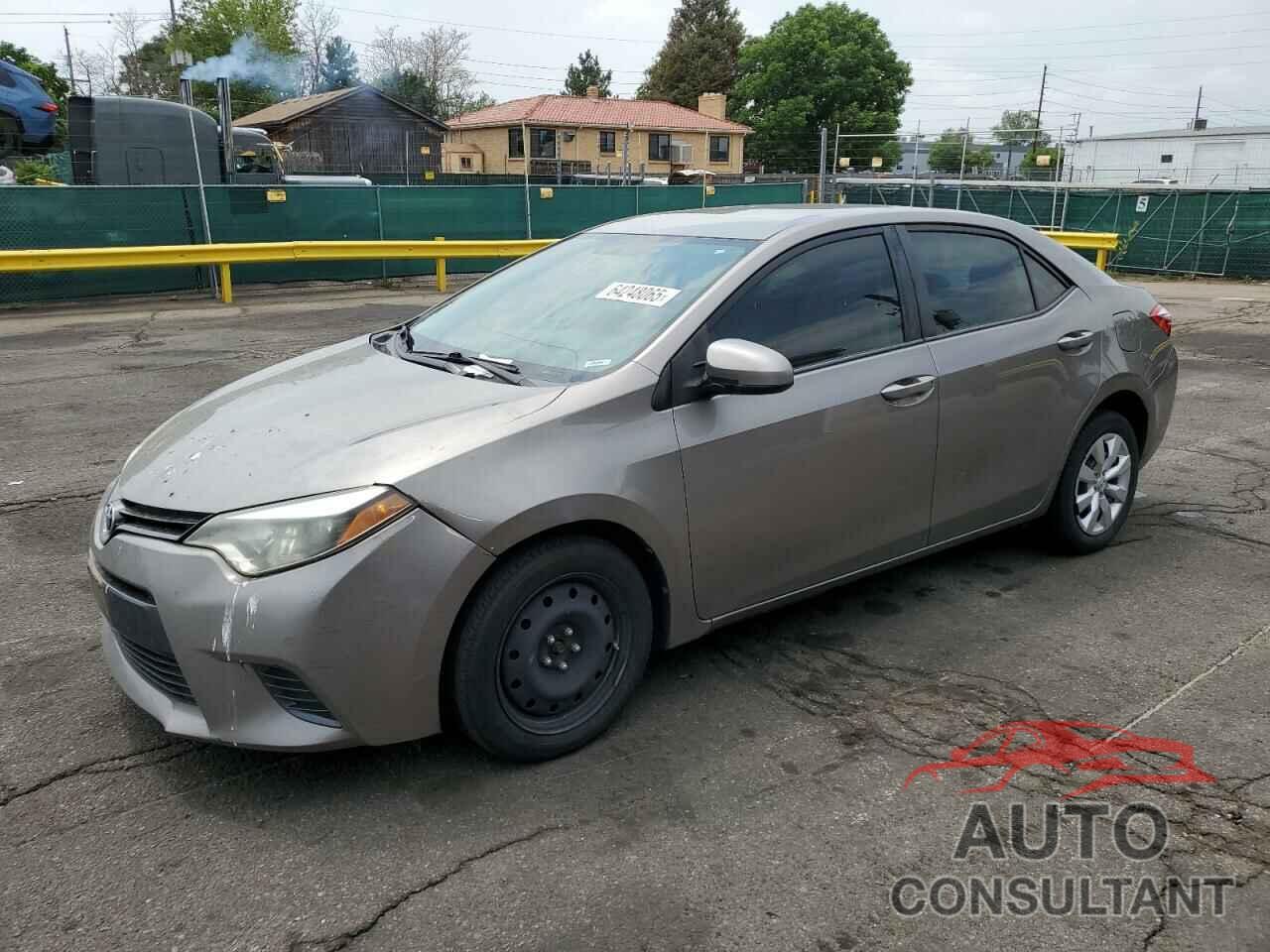 TOYOTA COROLLA 2015 - 2T1BURHE3FC393217