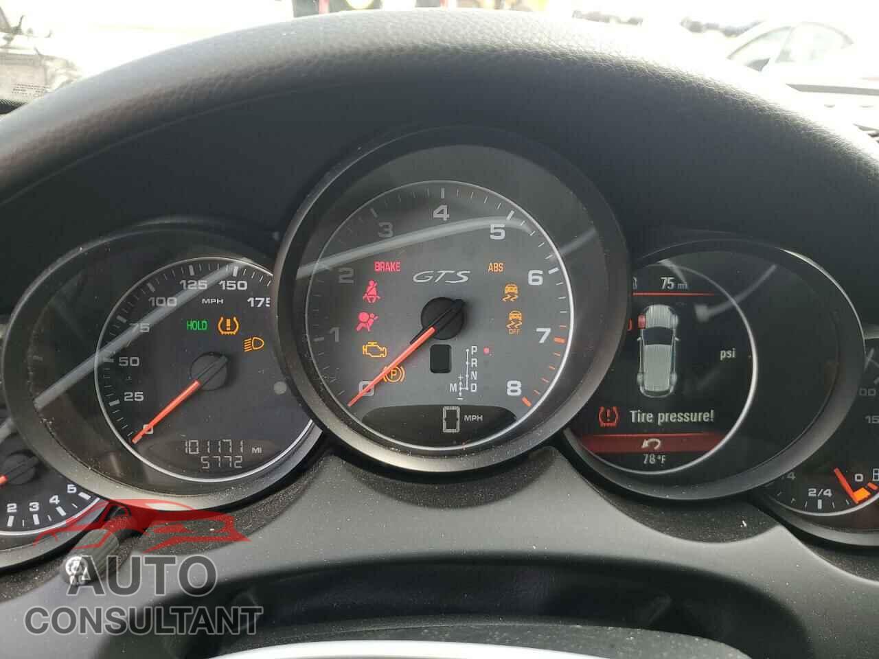 PORSCHE CAYENNE 2013 - WP1AD2A23DLA74360