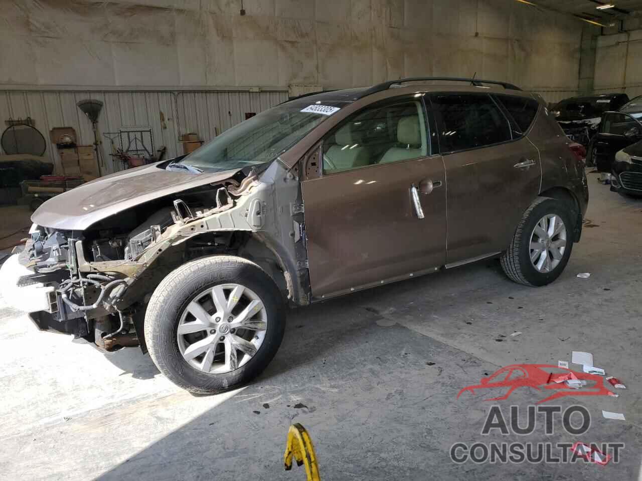 NISSAN MURANO 2012 - JN8AZ1MW3CW235609