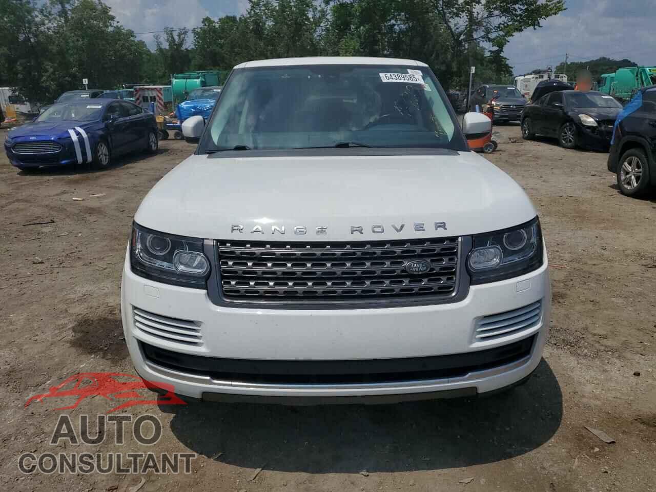 LAND ROVER RANGEROVER 2015 - SALGR2VF7FA224374