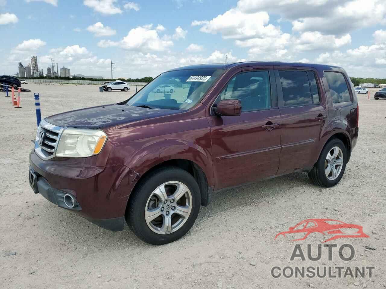 HONDA PILOT 2012 - 5FNYF3H55CB019538