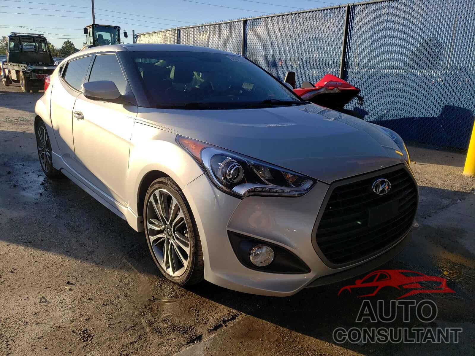 HYUNDAI VELOSTER 2017 - KMHTC6AE2HU308790