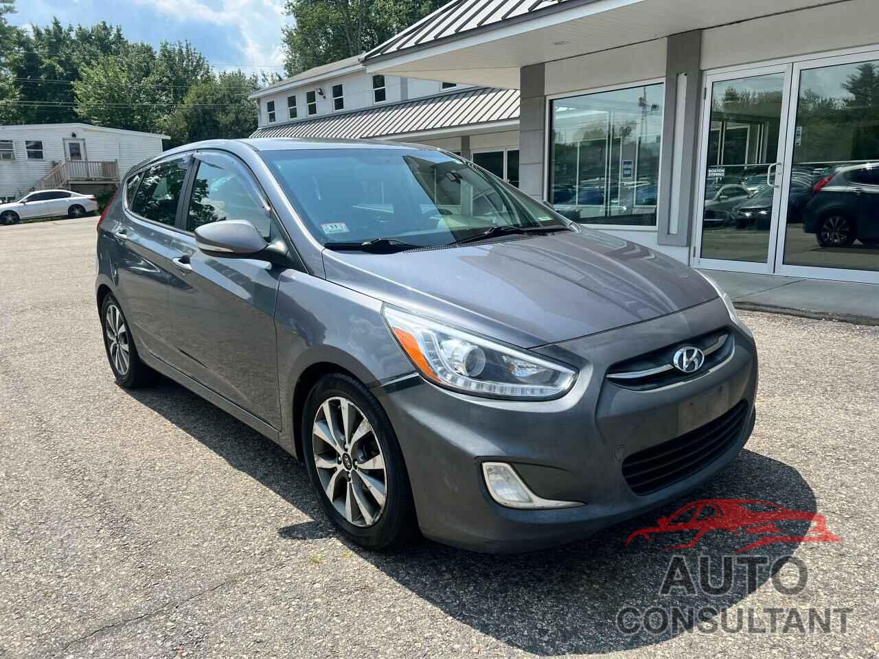 HYUNDAI ACCENT 2017 - KMHCU5AE1HU313986