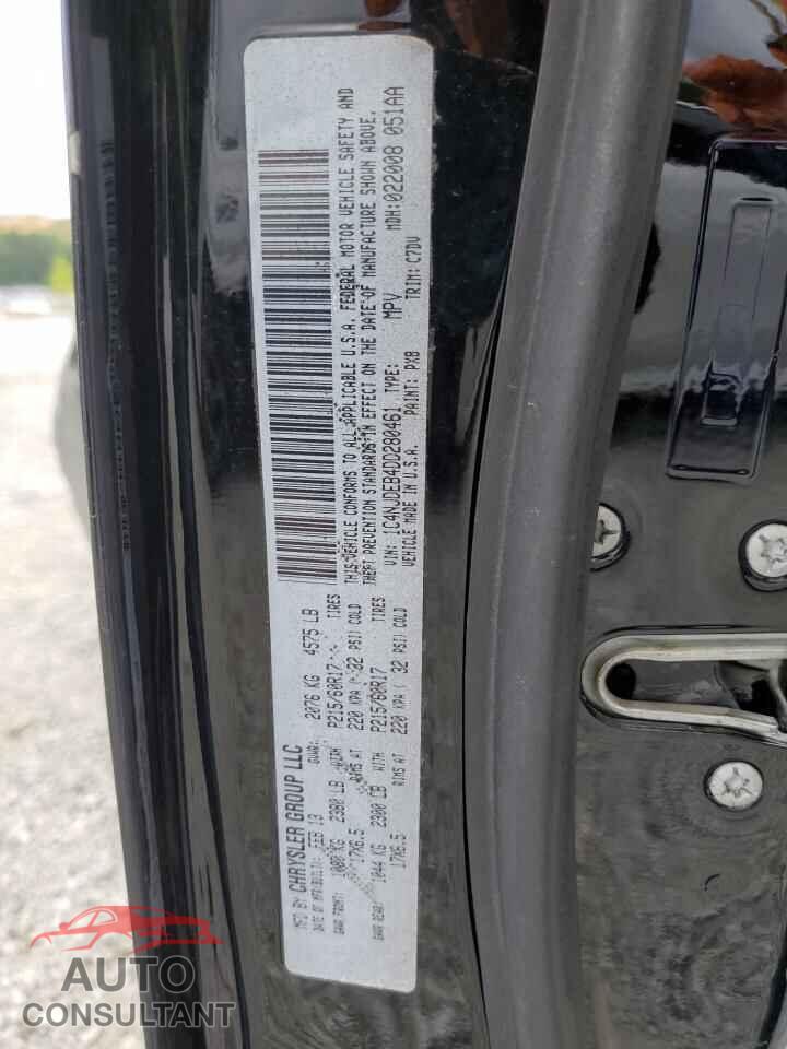 JEEP COMPASS 2013 - 1C4NJDEB4DD280461