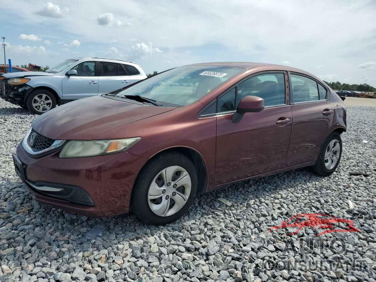 HONDA CIVIC 2013 - 19XFB2F54DE050089