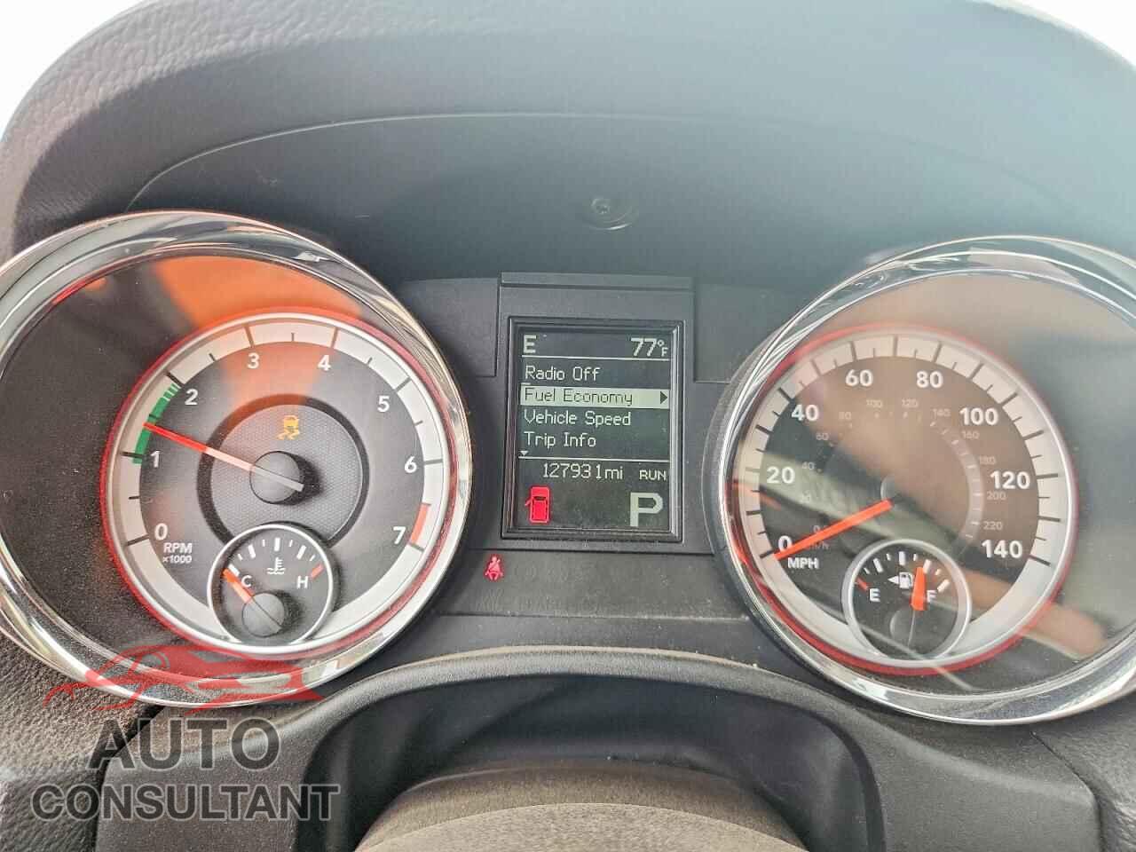 DODGE DURANGO 2011 - 1D4RD2GGXBC708528