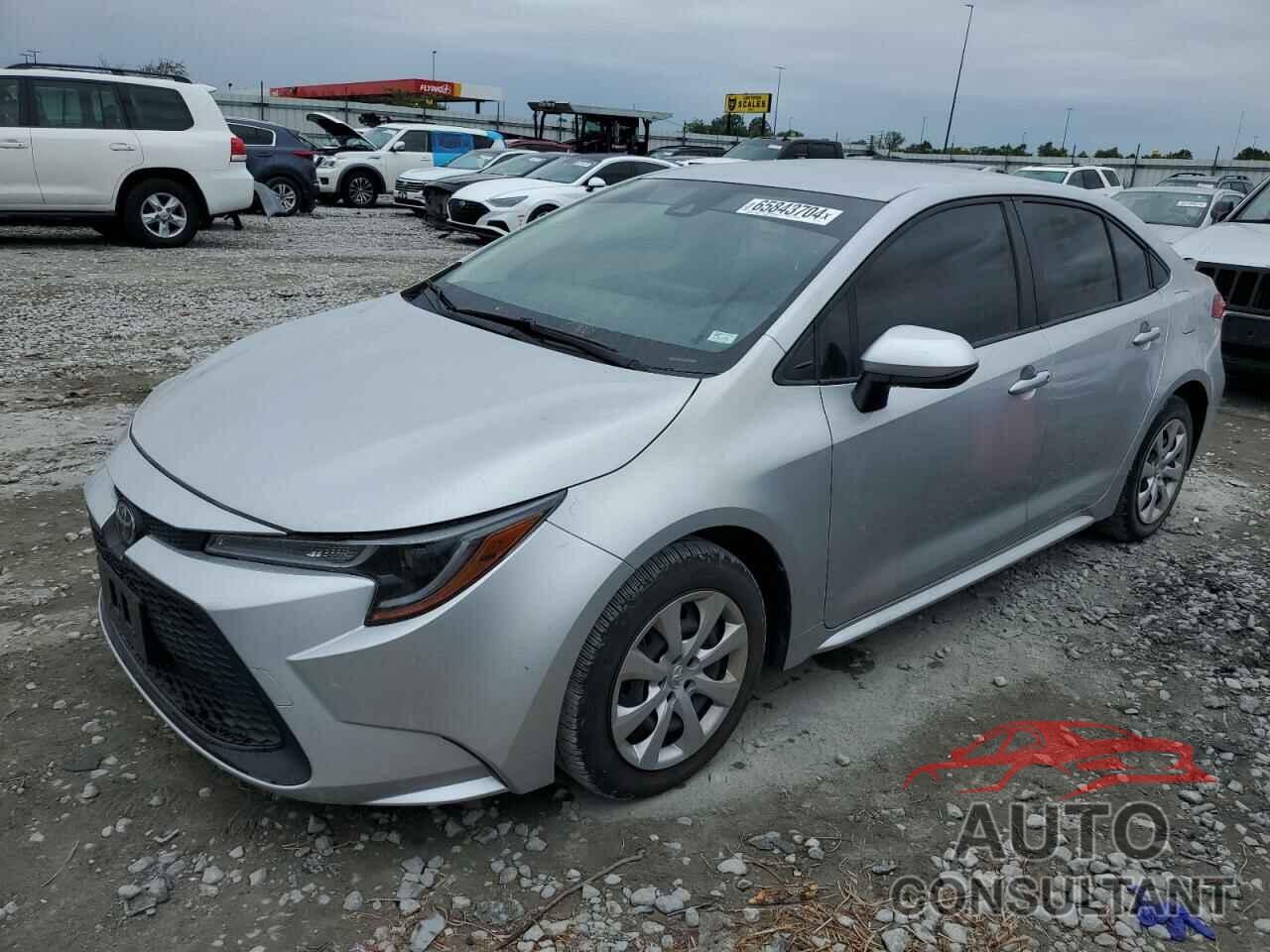 TOYOTA COROLLA 2021 - JTDEPMAE7MJ136855