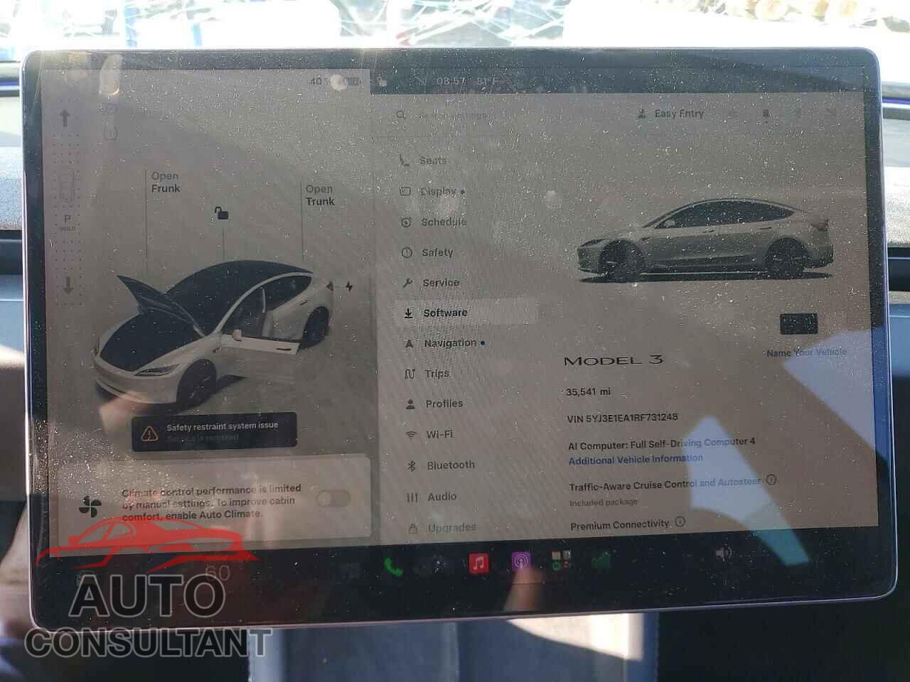 TESLA MODEL 3 2024 - 5YJ3E1EA1RF731248