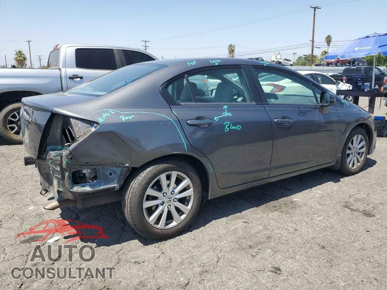 HONDA CIVIC 2012 - 2HGFB2F92CH553045
