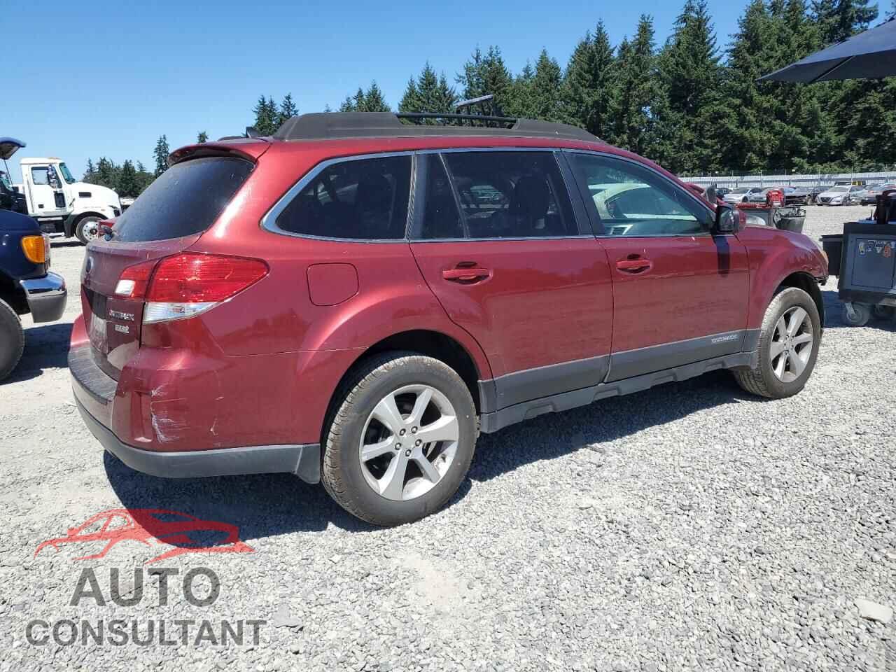 SUBARU OUTBACK 2013 - 4S4BRBPC2D3260281