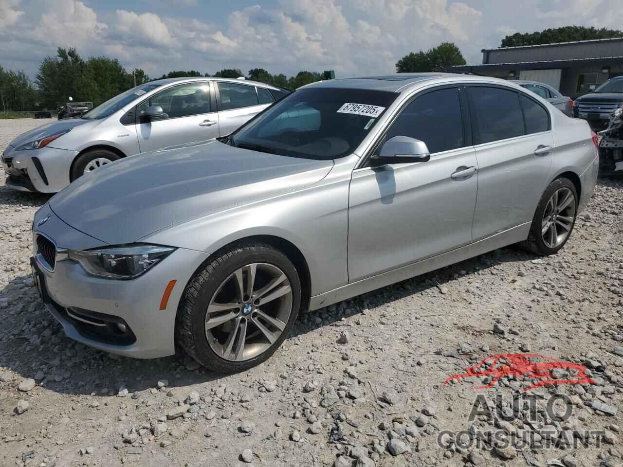 BMW 3 SERIES 2017 - WBA8D9G53HNU60701