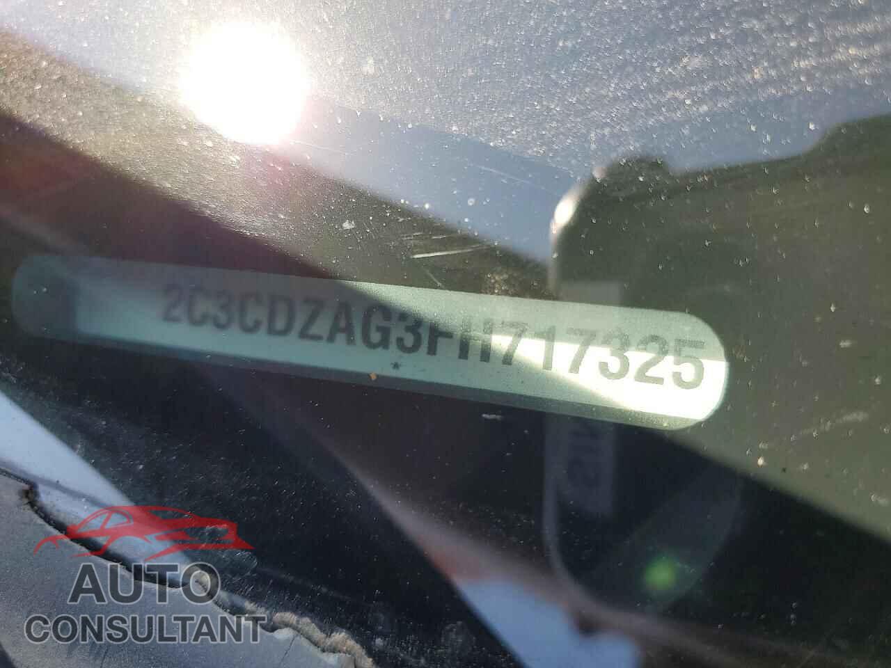 DODGE CHALLENGER 2015 - 2C3CDZAG3FH717325