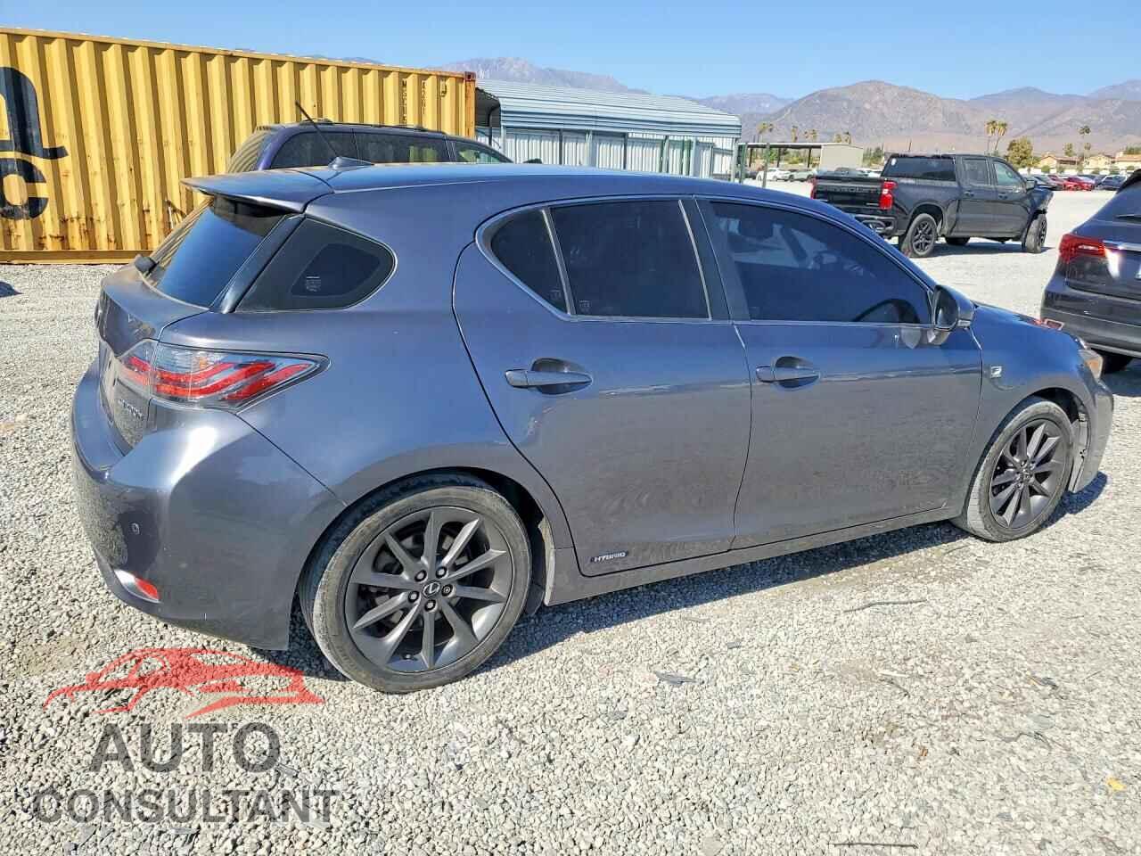 LEXUS CT 200 2013 - JTHKD5BH6D2173401
