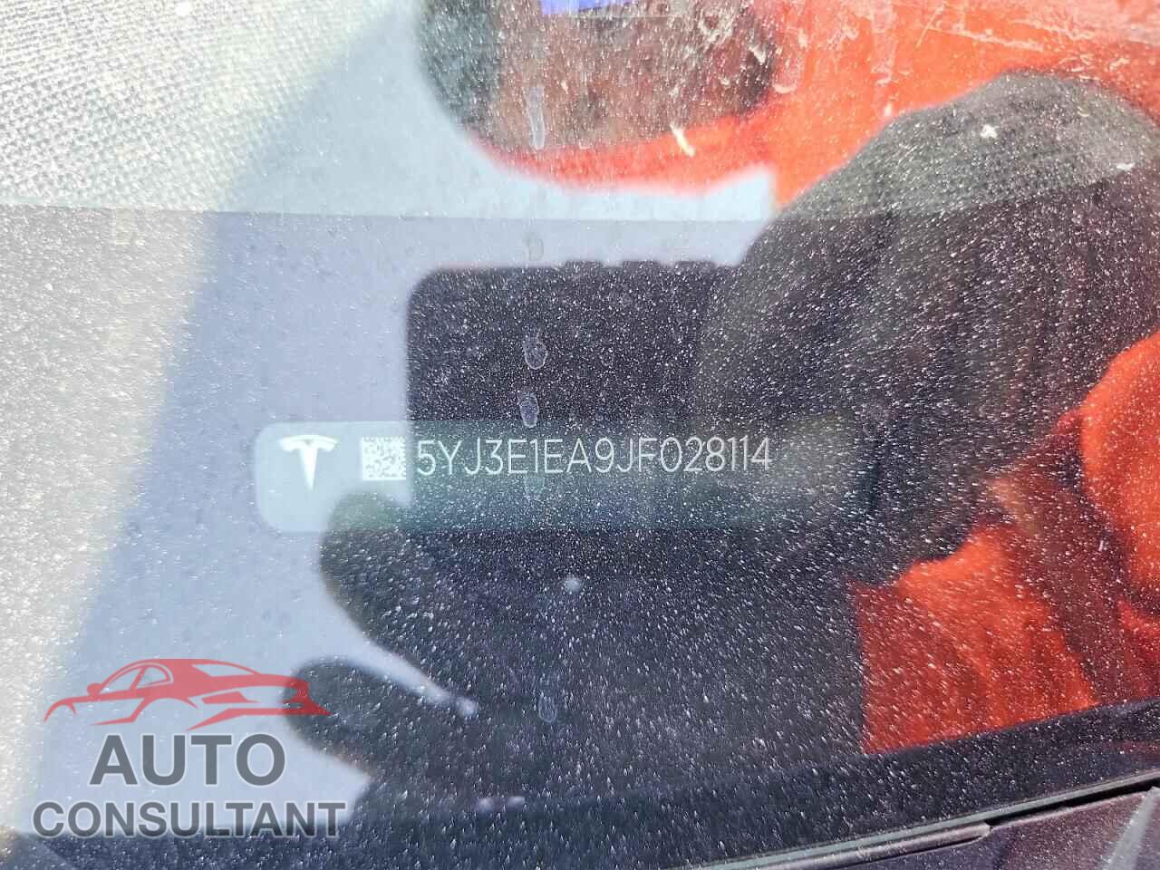 TESLA MODEL 3 2018 - 5YJ3E1EA9JF028114