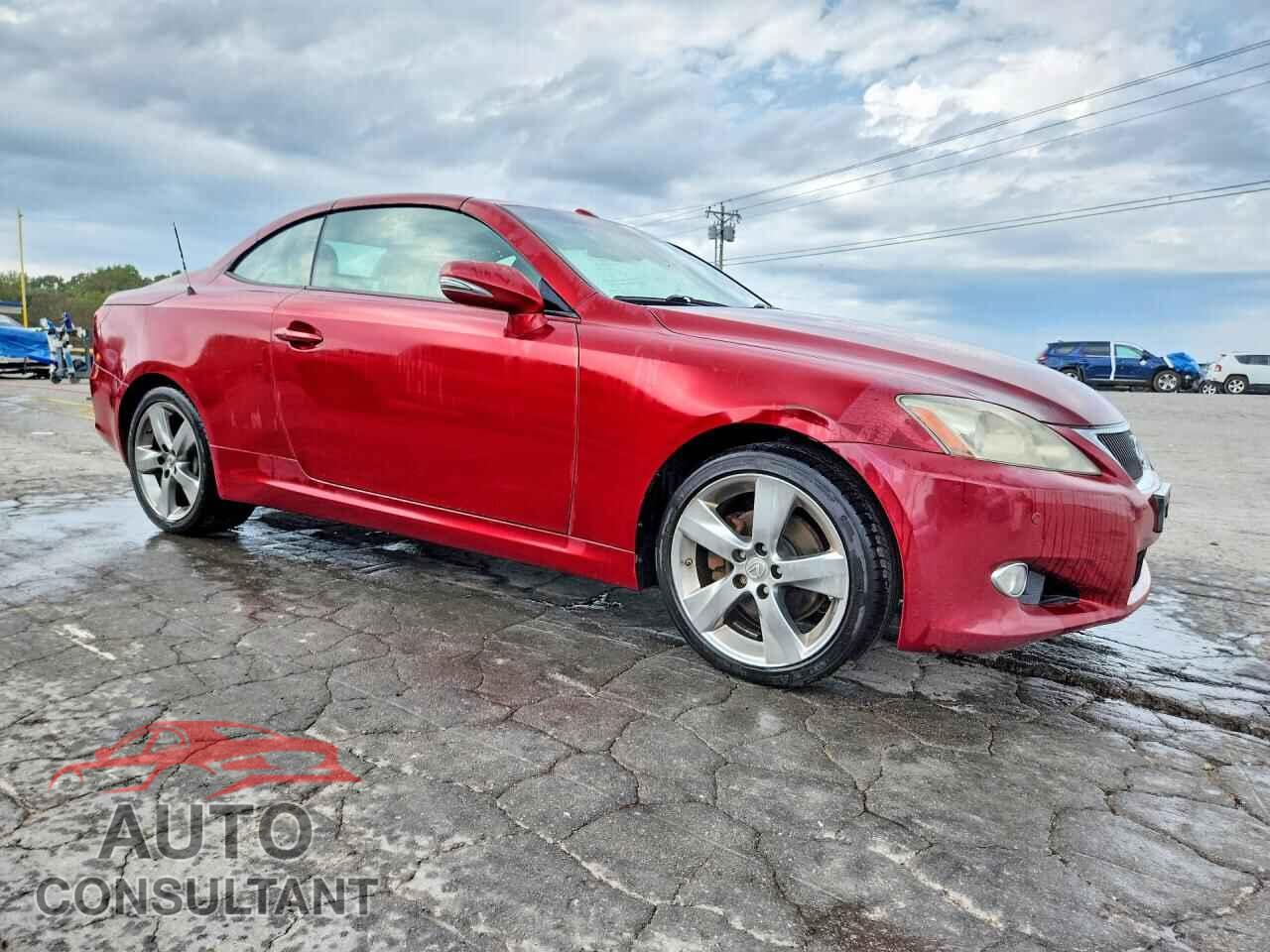 LEXUS IS 2010 - JTHFF2C26A2504249