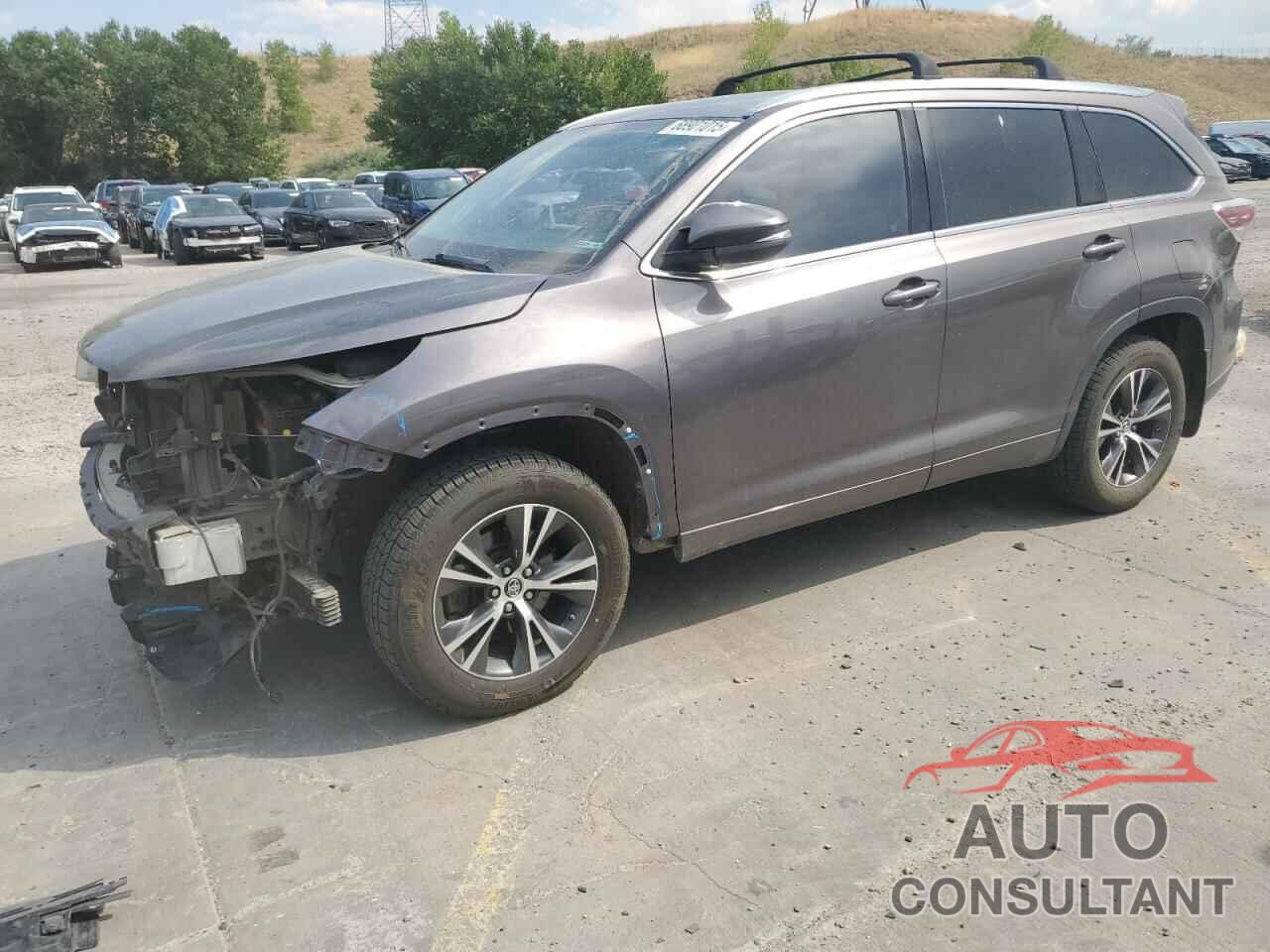 TOYOTA HIGHLANDER 2016 - 5TDJKRFH1GS253058
