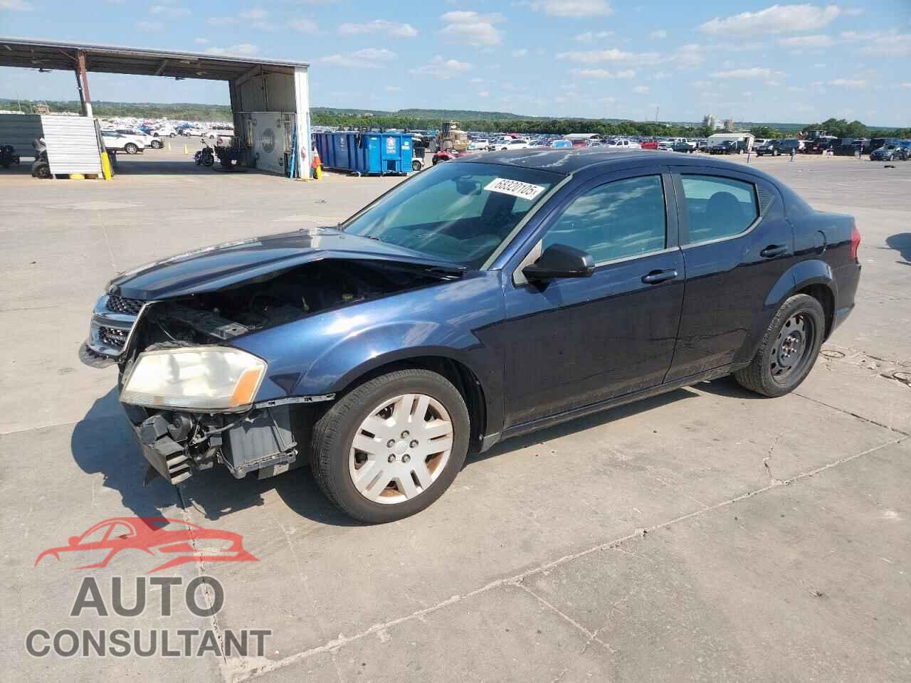 DODGE AVENGER 2012 - 1C3CDZAB0CN144486