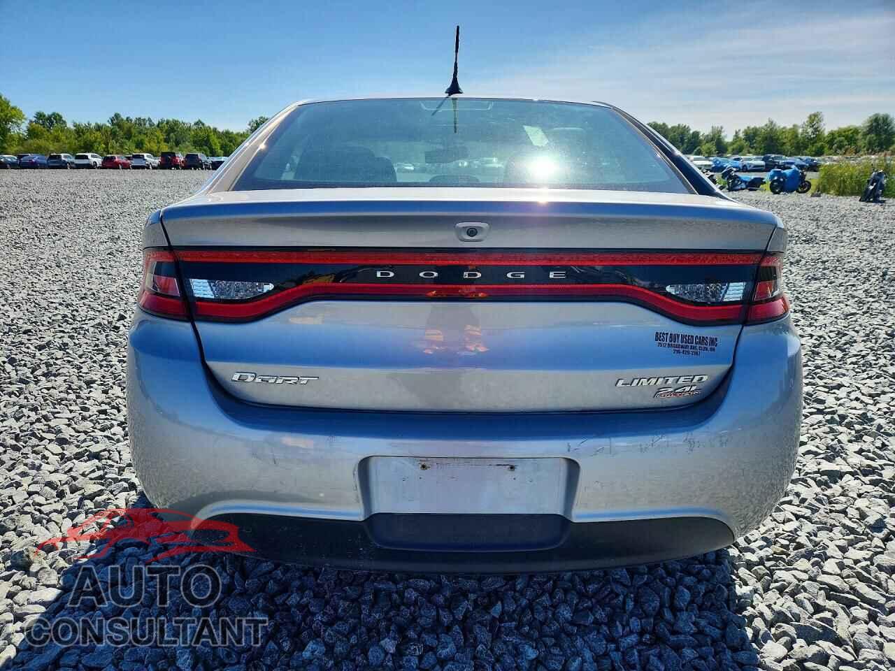 DODGE DART 2014 - 1C3CDFCB4ED695587