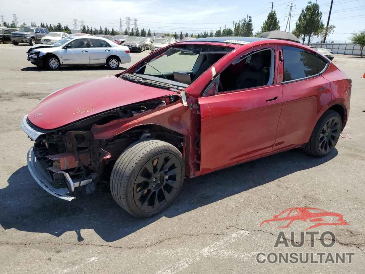 TESLA MODEL Y 2021 - 5YJYGDEE5MF245930